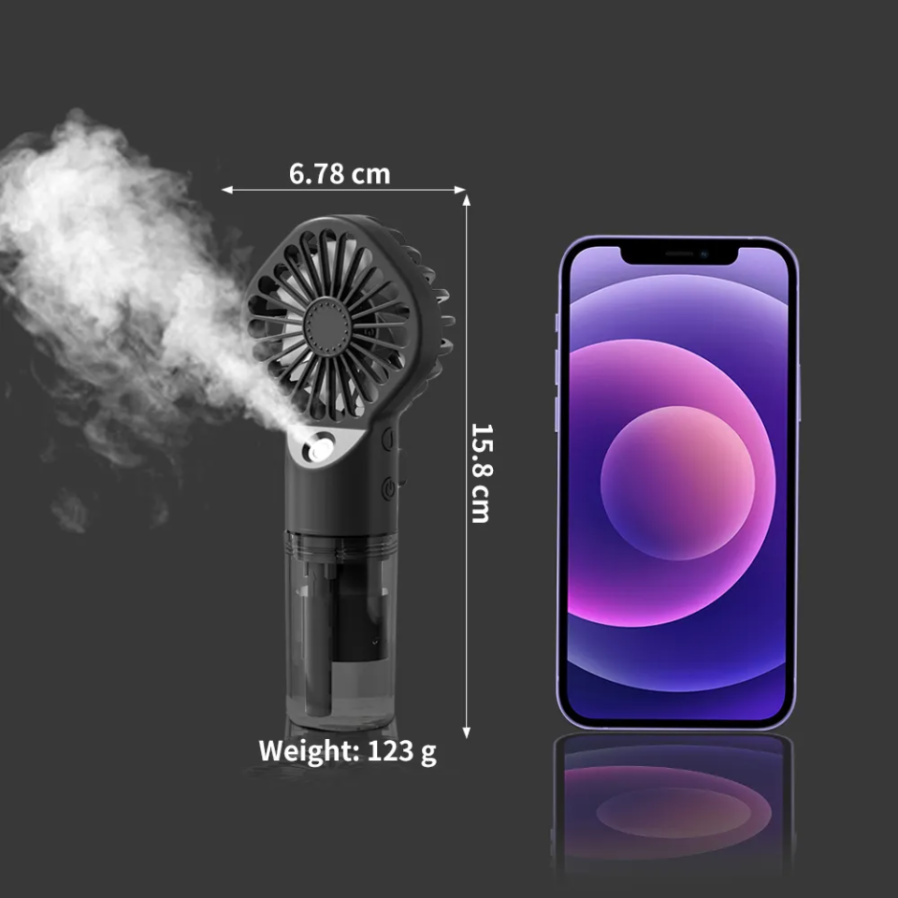 Misticool Mr.Fan Size